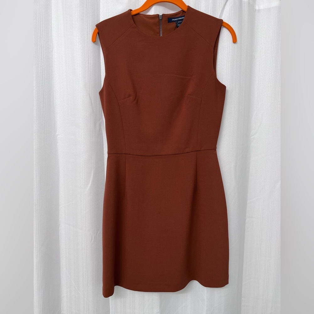 New with Tags French Connection Whisper High Neck Sleeveless Dress